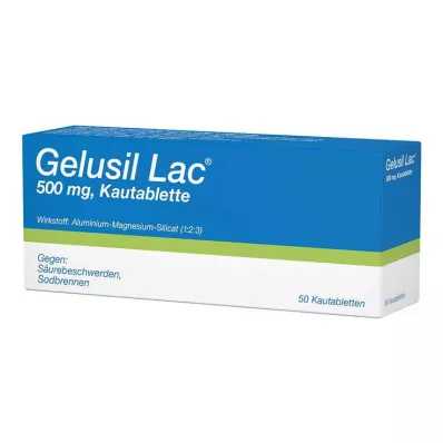 GELUSIL LAC Chewable tablets, 50 pcs