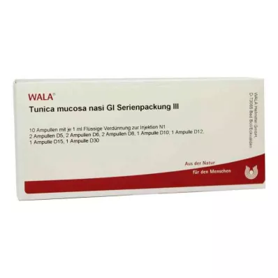 TUNICA mucosa nasi GL Serial pack 3 ampoules, 10X1 ml