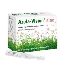 AZELA-Vision sine 0.5 mg/ml ophthalmic solution, single dose, 20X0.3 ml