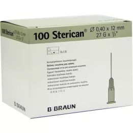 STERICAN Ins.insert.can.27 Gx1/2 0.4x12 mm, 100 pcs
