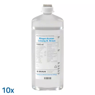 RINGER ACETAT Inf.-Lsg.Ecoflac plus, 10X1000 ml RINGER ACETAT Inf.-Lsg.Ecoflac plus, 10X1000 ml