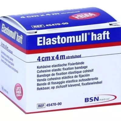 ELASTOMULL adhesive 4 cmx4 m fixation bandage, 1 pc