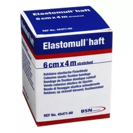 ELASTOMULL adhesive 6 cmx4 m fixation bandage, 1 pc
