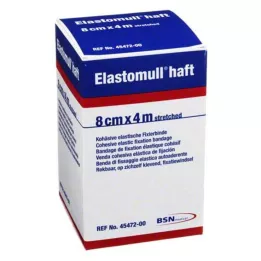 ELASTOMULL adhesive 8 cmx4 m fixation bandage, 1 pc