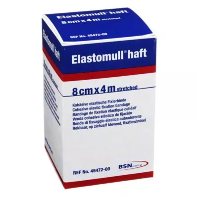 ELASTOMULL adhesive 8 cmx4 m fixation bandage, 1 pc