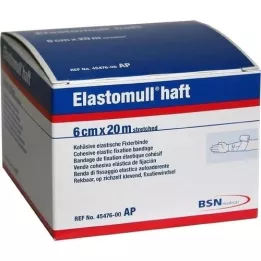 ELASTOMULL adhesive 6 cmx20 m fixation bandage, 1 pc