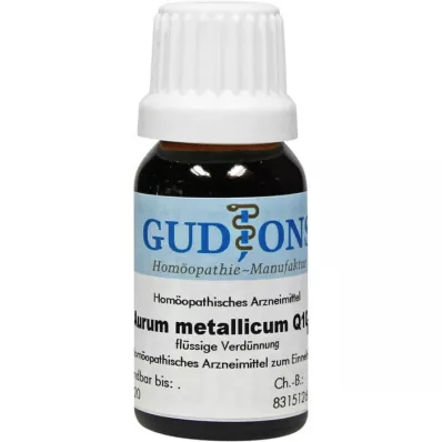 AURUM METALLICUM Q 10 solution, 15 ml