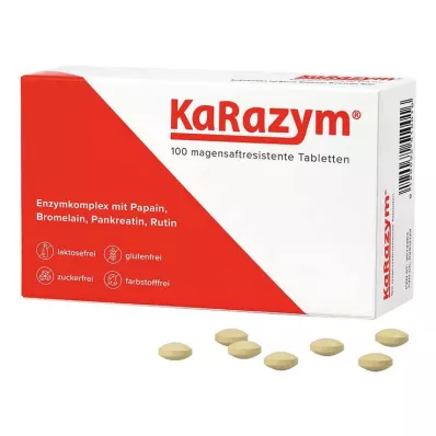 KARAZYM enteric-coated tablets, 100 pcs