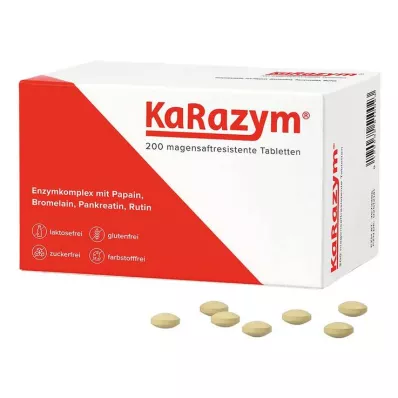 KARAZYM enteric-coated tablets, 200 pcs