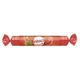 INTACT Dextrose roll strawberry, 1 pc