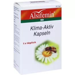 ALSIFEMIN 50 Climate Active with Soy 1x1 Capsules, 60 Capsules