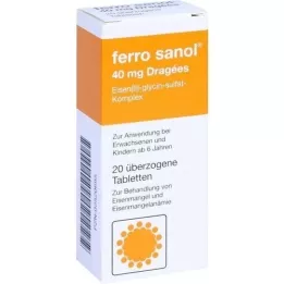 FERRO SANOL Coated tablets, 20 pcs
