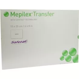MEPILEX Transfer foam dressing 15x20 cm sterile, 5 pcs