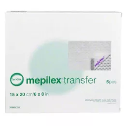 MEPILEX Transfer foam dressing 15x20 cm sterile, 5 pcs