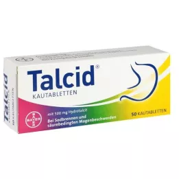 TALCID Chewable tablets, 50 pcs