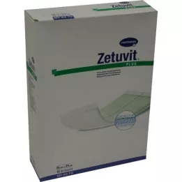 ZETUVIT Plus extra strong absorbent compress, sterile 20x25 cm, 10 pcs