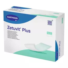 ZETUVIT Plus extra strong absorbent compress, sterile 20x25 cm, 10 pcs