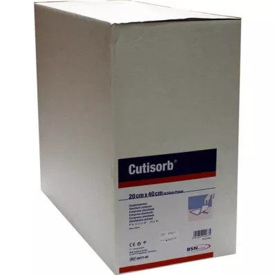 CUTISORB Absorbent compresses non-sterile 20x40 cm, 50 pcs CUTISORB Absorbent compresses non-sterile 20x40 cm, 50 pcs