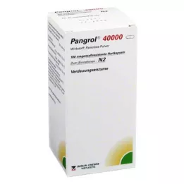 PANGROL 40.000 hard caps with enteric-coated pell, 100 pcs