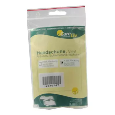 HANDSCHUHE Vinyl Anti Aids, 4 pcs HANDSCHUHE Vinyl Anti Aids, 4 pcs