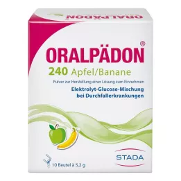 ORALPÄDON 240 Apple Banana Powder, 10 pc