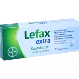 LEFAX extra chewable tablets, 20 pcs