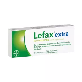 LEFAX extra chewable tablets, 20 pcs
