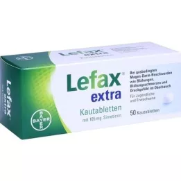 LEFAX extra chewable tablets, 50 pcs