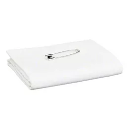 DREIECKTUCH BW 90x90x127 white w.safety gasket, 1 pc