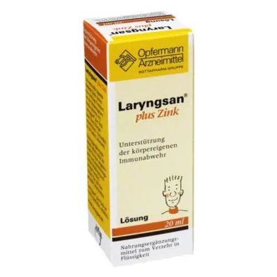LARYNGSAN Plus Zinc Solution, 20 ml