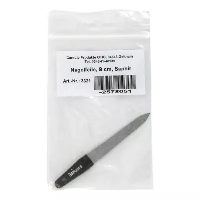 NAGELFEILE Sapphire 9 cm, 1 pc NAGELFEILE Sapphire 9 cm, 1 pc
