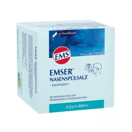 EMSER Nasal rinsing salt physiological sachet, 50 pcs