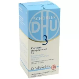 BIOCHEMIE DHU 3 Ferrum phosphoricum D 6 tablets, 200 pc