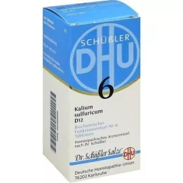 BIOCHEMIE DHU 6 Kalium sulphuricum D 12 tablets, 200 pc