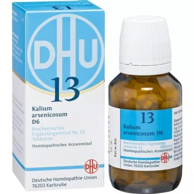 BIOCHEMIE DHU 13 Kalium arsenicosum D 6 tablets, 200 pcs