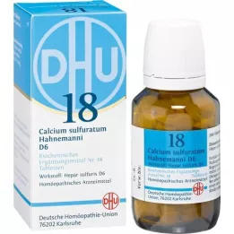 BIOCHEMIE DHU 18 Calcium sulphuratum D 6 tablets, 200 pcs