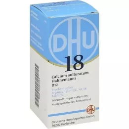 BIOCHEMIE DHU 18 Calcium sulphuratum D 12 tablets, 200 pcs