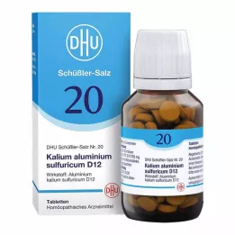 BIOCHEMIE DHU 20 Potassium alum.sulphur.D 12 tablets, 200 pcs