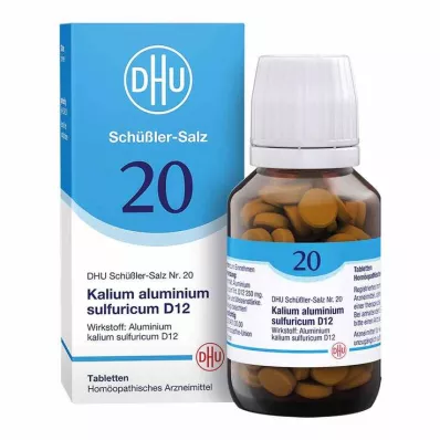BIOCHEMIE DHU 20 Potassium alum.sulphur.D 12 tablets, 200 pcs
