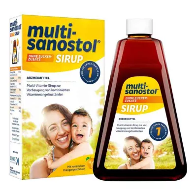 MULTI SANOSTOL Syrup without added sugar, 260 g MULTI SANOSTOL Syrup without added sugar, 260 g
