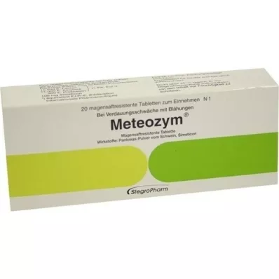 METEOZYM Film-coated tablets, 20 pcs