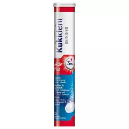 KUKIDENT Cleaner Express Active Plus Tabs, 33 pcs