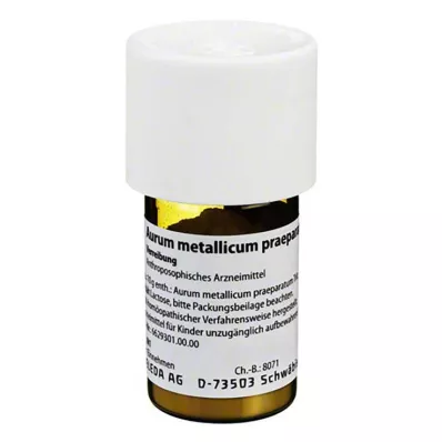 AURUM METALLICUM PRAEPARATUM D 30 Trituration, 20 g AURUM METALLICUM PRAEPARATUM D 30 Trituration, 20 g