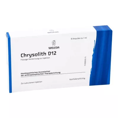 CHRYSOLITH D 12 Ampoules, 8X1 ml