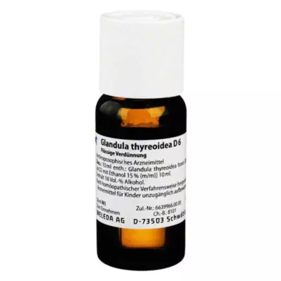 GLANDULA THYREOIDEA D 6 Dilution, 50 ml