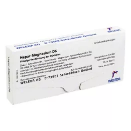HEPAR MAGNESIUM D 6 Ampoules, 8X1 ml