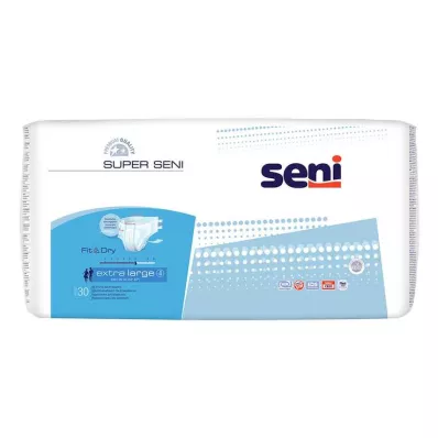 SUPER SENI Incontinence pants for adults, size 4 XL, 30 pcs SUPER SENI Incontinence pants for adults, size 4 XL, 30 pcs