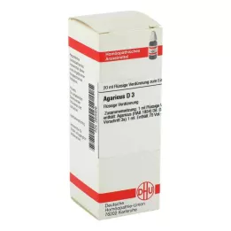 AGARICUS D 3 Dilution, 20 ml