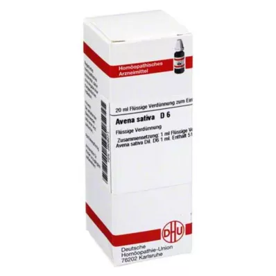 AVENA SATIVA D 6 Dilution, 20 ml AVENA SATIVA D 6 Dilution, 20 ml