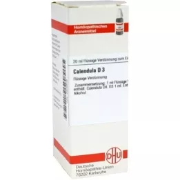 CALENDULA D 3 Dilution, 20 ml